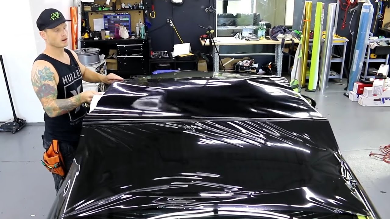 HOW-TO WRAP YOUR ROOF IN GLOSS BLACK - SUPER DETAILED POV | LEXUS RC 300
