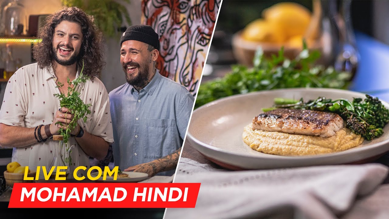 PARGO GRELHADO E HOMUS DO MOHAMAD I Léo Abreu e Mohamad Hindi I Bistek Lives
