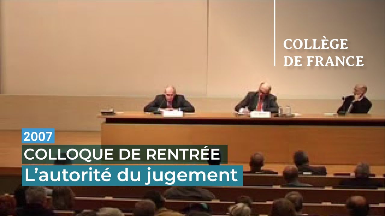 L'autorité du jugement - Guy Canivet