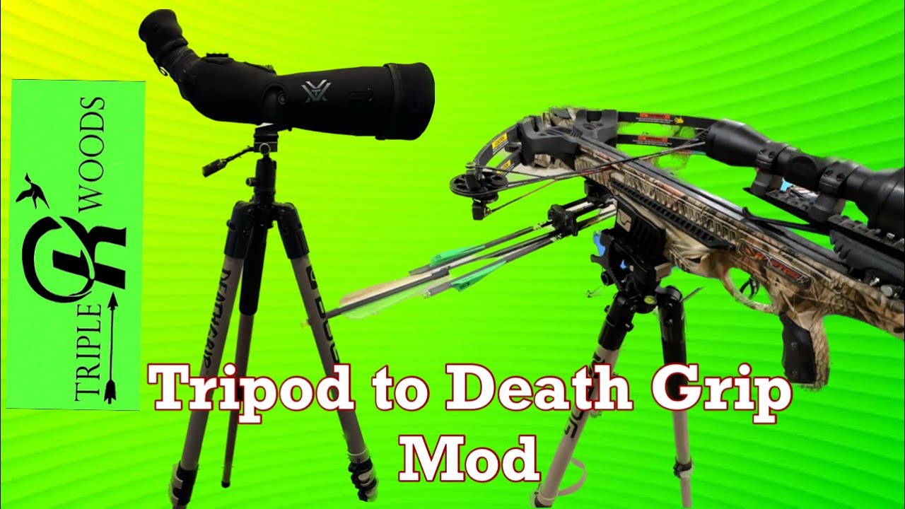 Bog Death Grip Tripod Adapter Mod - Full Review - #Hunting #BOG #deerhunting