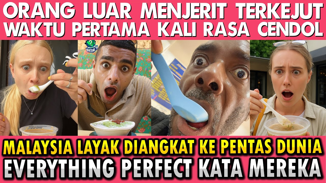 🔥🇲🇾 Kenapa Pelancong Luar Sanggup Beratur Panjang Demi Cendol Malaysia? Rasa Dia Keterlaluan Sedap!