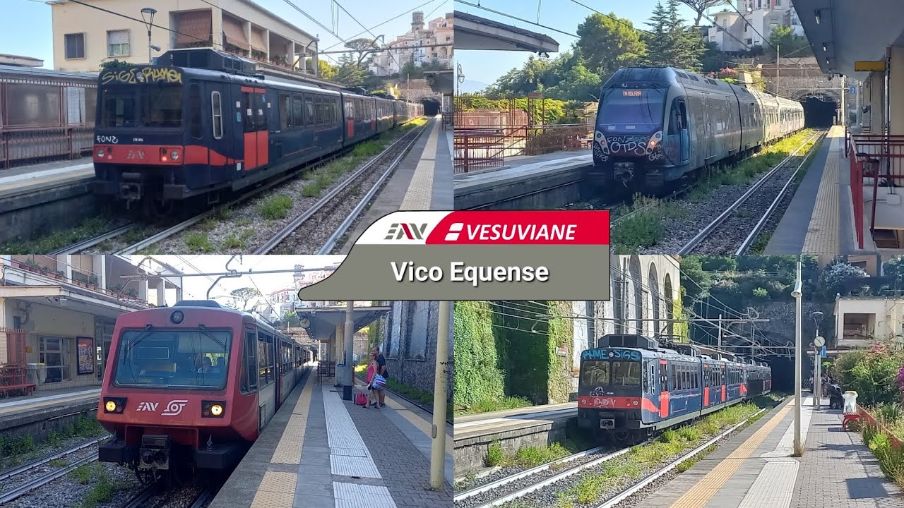 Circumvesuviana : Stazione di Vico Equense