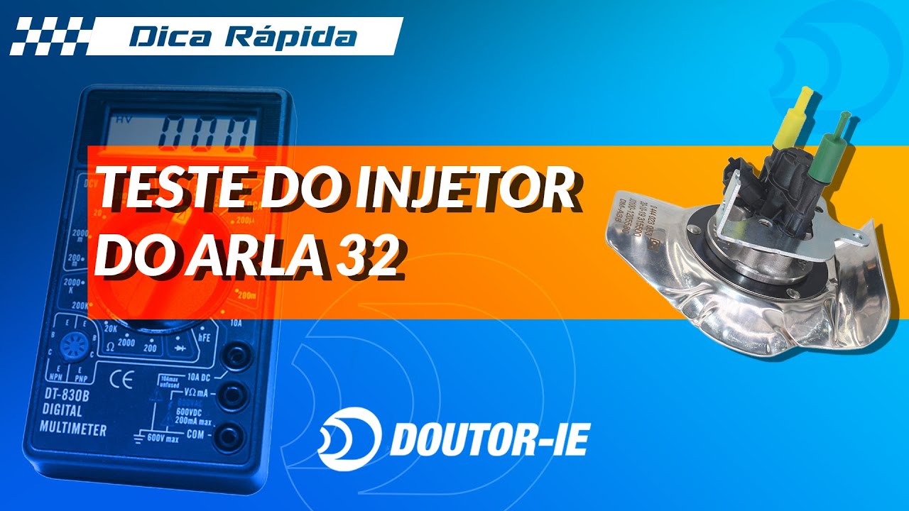 Teste do injetor de Arla 32 | Doutor-IE