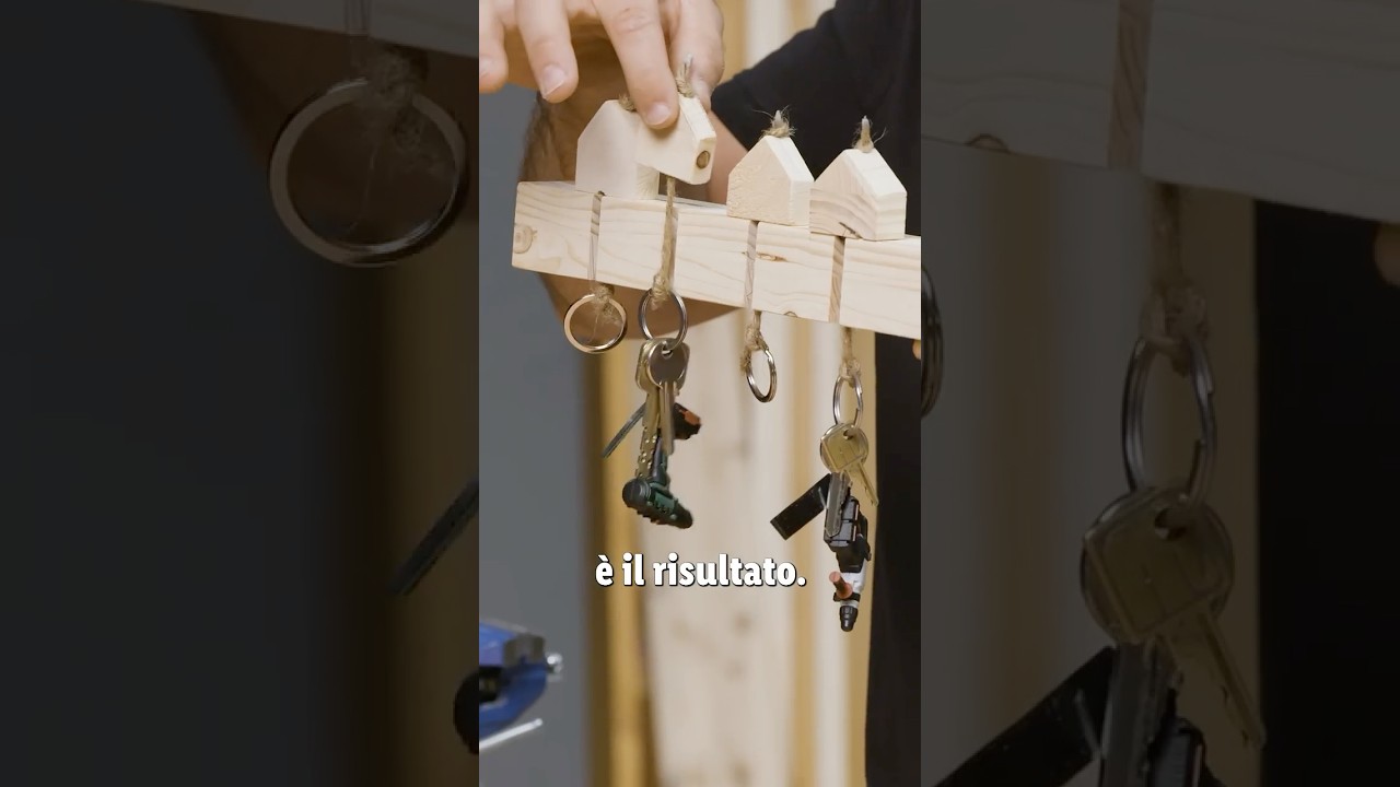 FATTO DA ME: Costruisci un portachiavi originale in legno con Califfo | Lidl Italia
