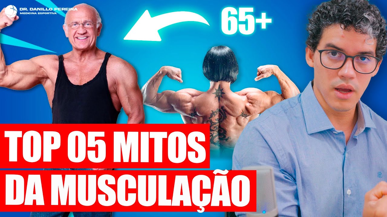 TOP 05 MENTIRAS DA MUSCULAÇÃO - VOCÊ ESTÁ SENDO ENGANADO!