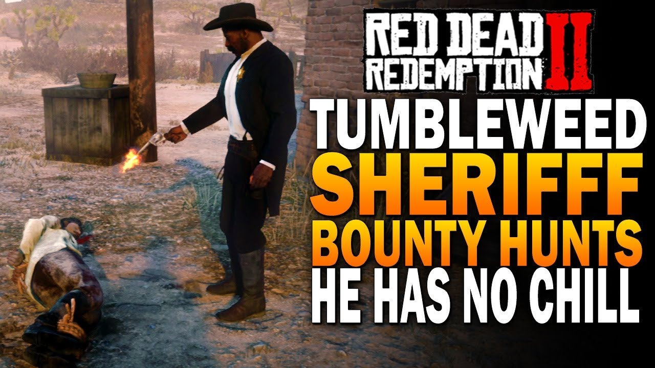 Новые награды! Помогите шерифу Тамблвида поймать Дель Лобо! Red Dead Redemption 2: Охота за голов...