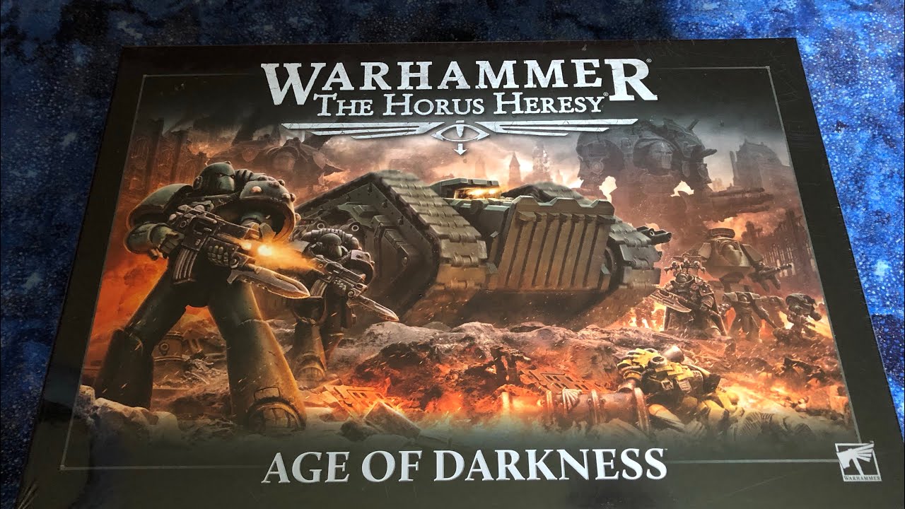ASMR Horus Heresy Age of Darkness Unboxing Warhammer 30K