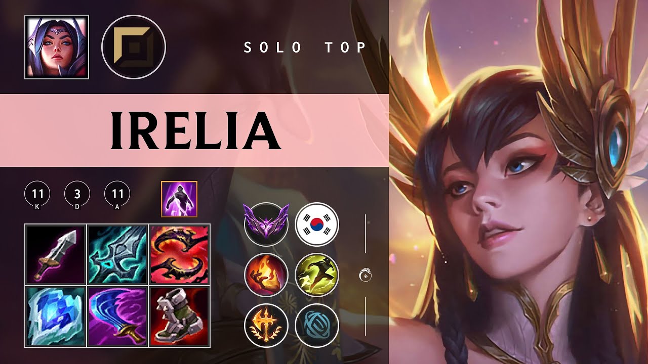Irelia Top vs Ambessa - KR Master Patch 26.01