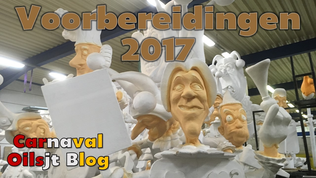Aalst Carnaval 2017: Voorbereidingen Werkhallen