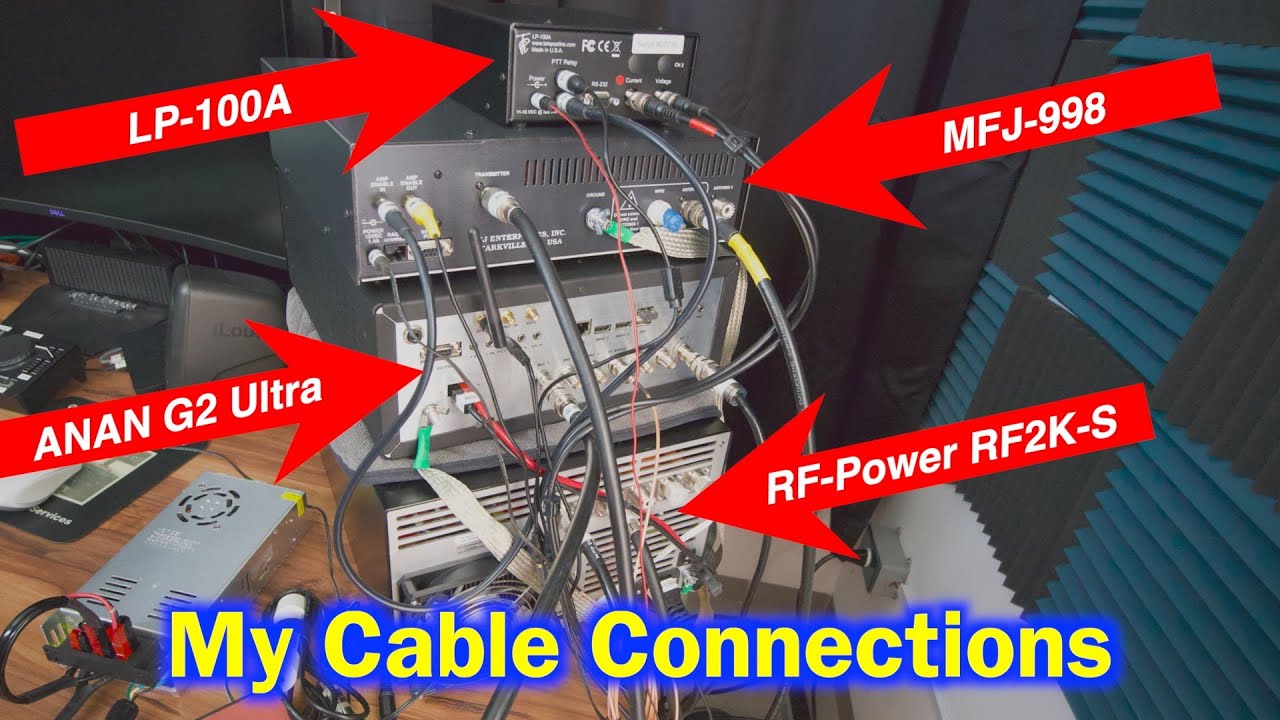 Как подключить Anan G2 к усилителю RF-Kit RF2K-S | MFJ-998 | LP-100A | PTT Keying