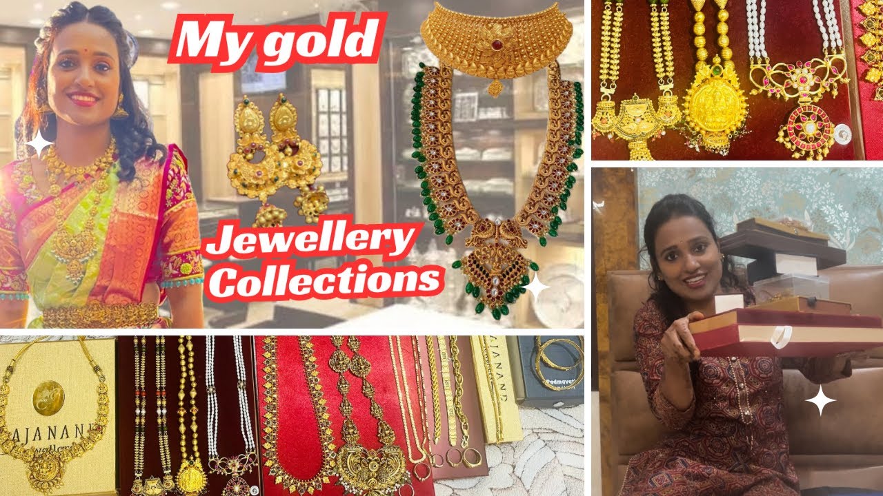 😍My GOLD jewellery collections 💁 ನನ್ನ ಚಿನ್ನದ ಕಲೆಕ್ಷನ್ ನೋಡಿ 💁