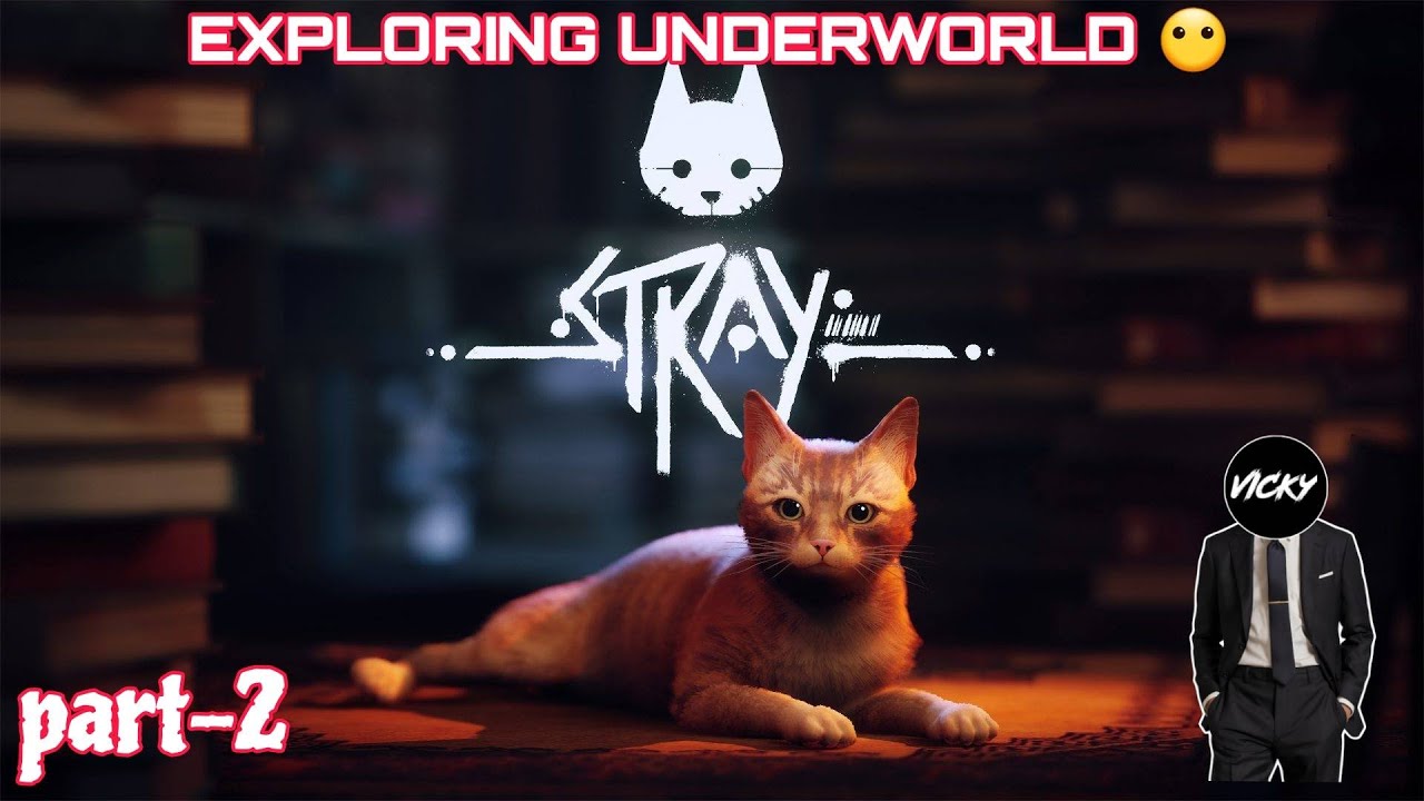Stray Episode 2 – Finding Momo & Fixing the Tracker | Emotional Cat Adventure 🐱| Vicky Holic