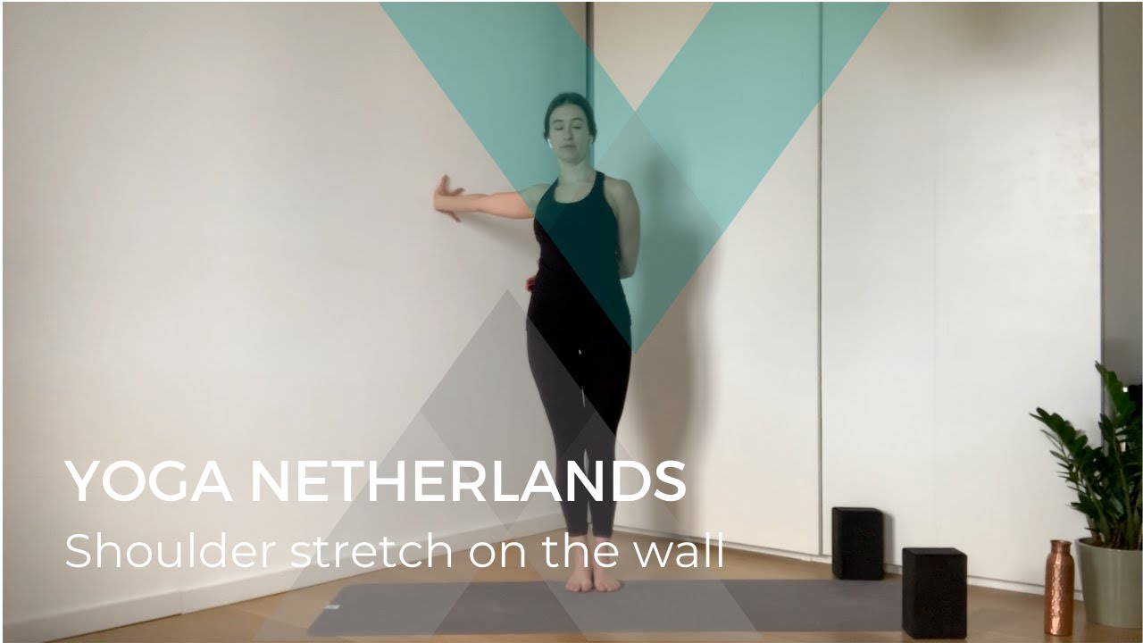 Relieve Shoulder Pain with this Stretch  [Yoga Netherlands Tutorial]
