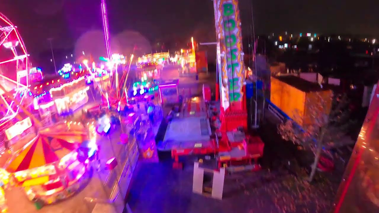 David Taylors Booster Maxx | On Ride POV Farrars Funfairs Utilita Arena Sheffield October 2024