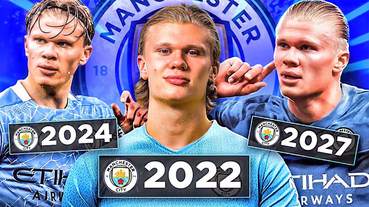 EU FIZ A CARREIRA DO HAALAND no MANCHESTER CITY! - FIFA 22