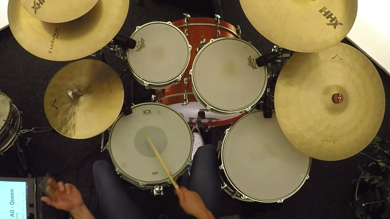 Queen - Radio Ga Ga - 112 BPM - Online Drumles