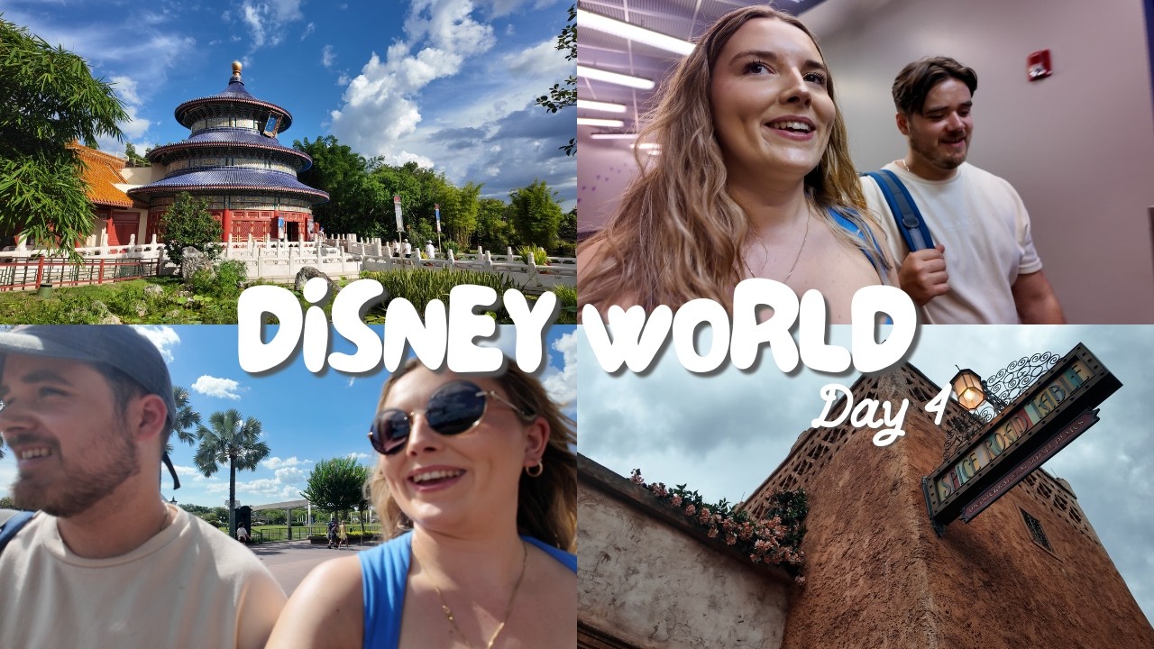 WALT DISNEY WORLD DAY 4 |  EPCOT & Space 220 & Spice Road Table