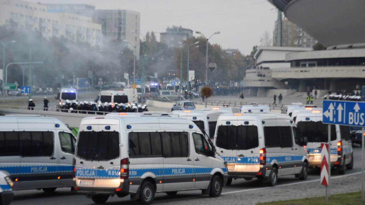 Zadyma kiboli pod katowickim 