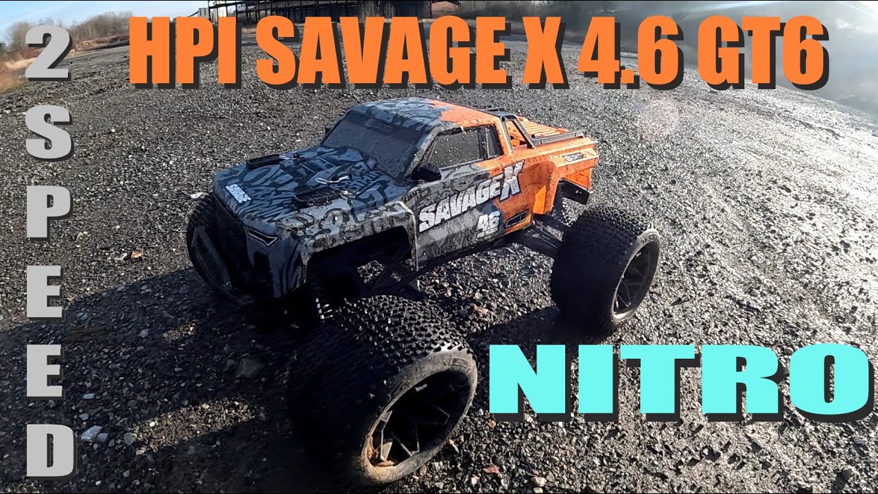 NITRO Savage X 4.6 GT6 - Bashing & Quick New vs Old Clutch Springs Comparison