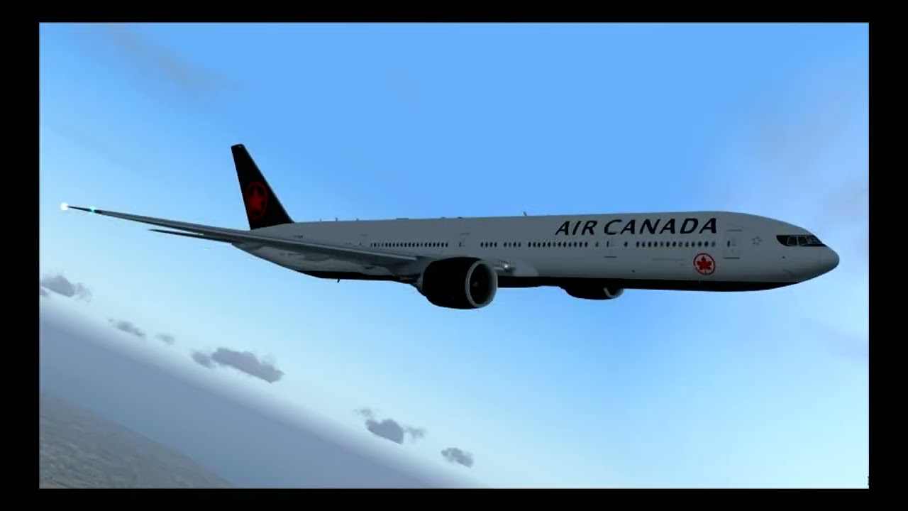 AC105 777-300ER AIR CANADA TORONTO - VANCOUVER