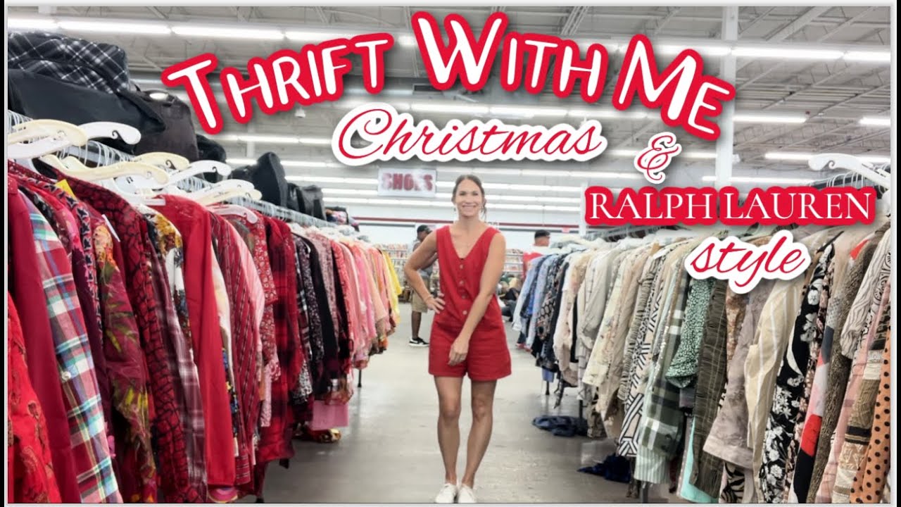 Thrifting the RALPH LAUREN Aesthetic! Can I Find the Trending Classic Pieces?  & Huge Try On!