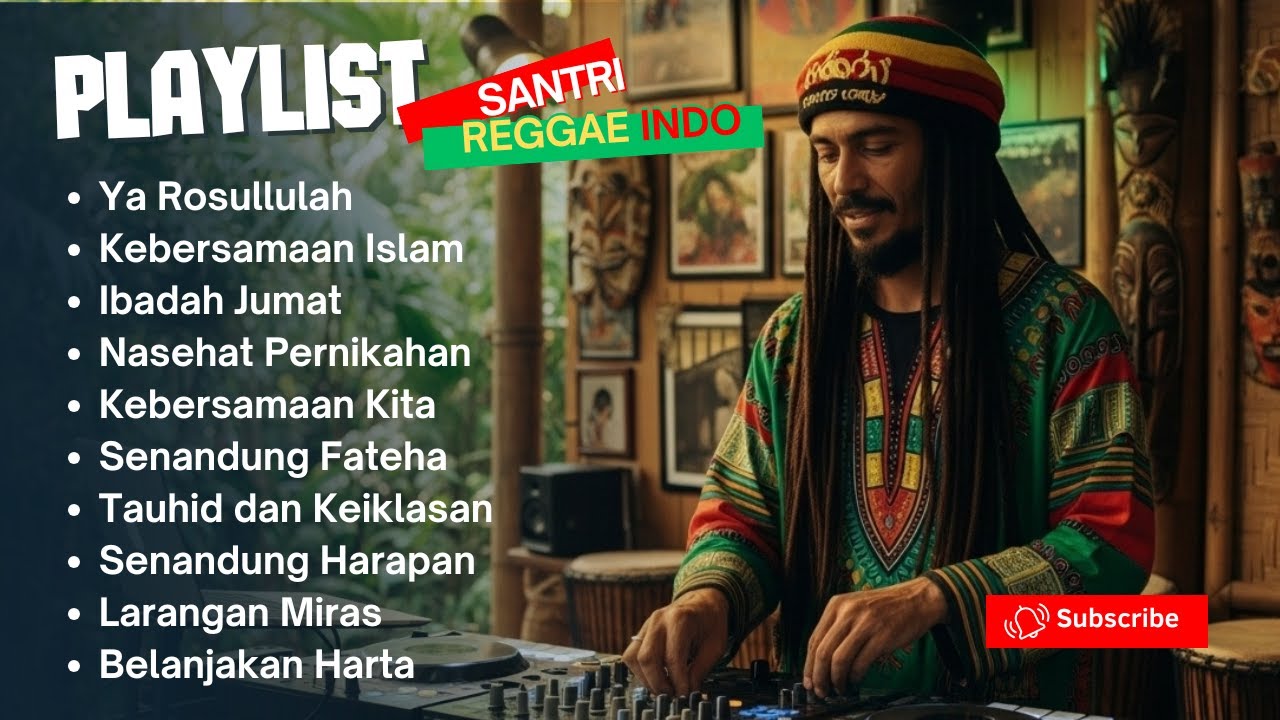 🎵 KUMPULAN LAGU REGGAE ISLAMI TERBARU 2025 | YA ROSULULLAH | SANTRI REGGAE INDO