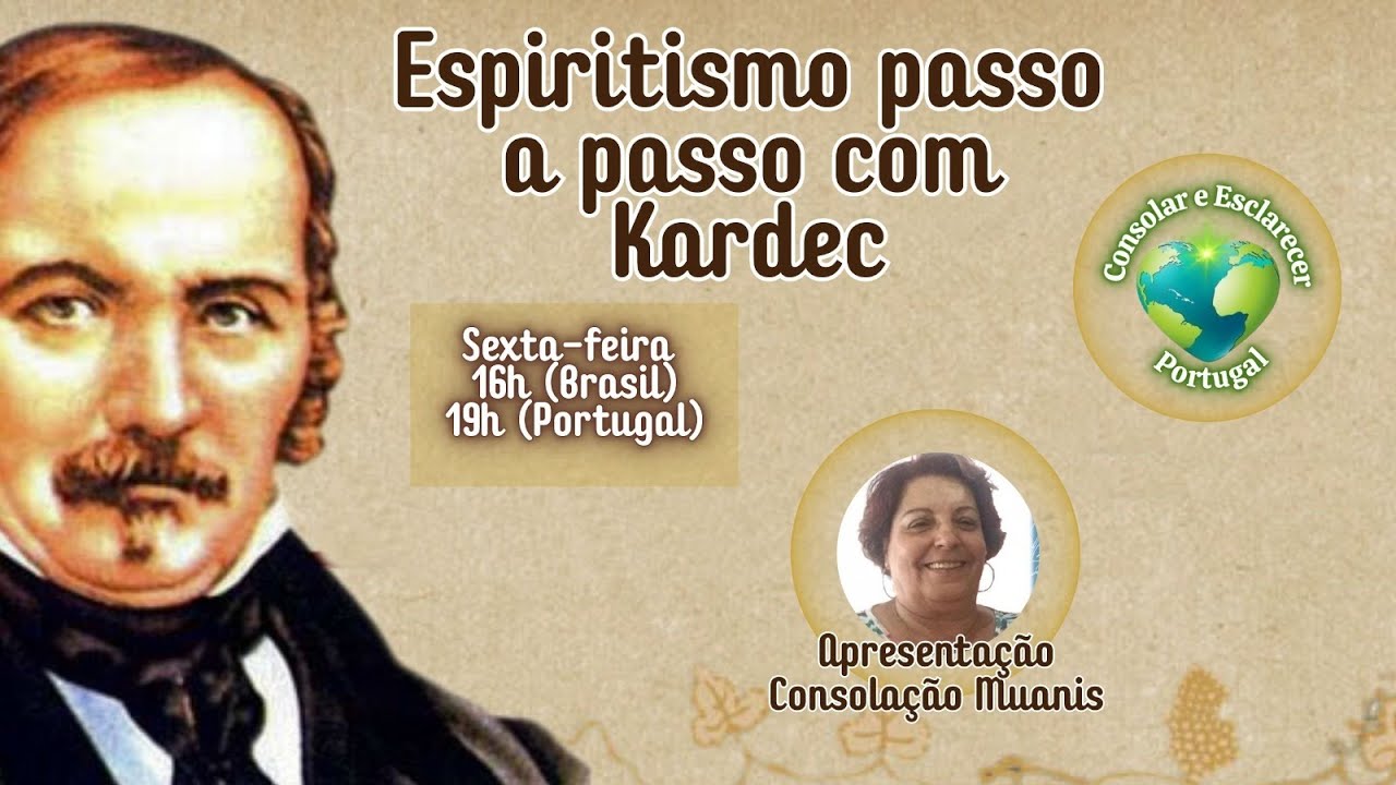 Espiritismo Passo a Passo com Kardec | Consolação Muanis | 13.03.26