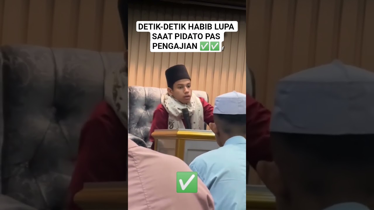 LUPA??? HABIB SAAT PIDATO PAS PENGAJIAN #habib #pengajian #ngaji