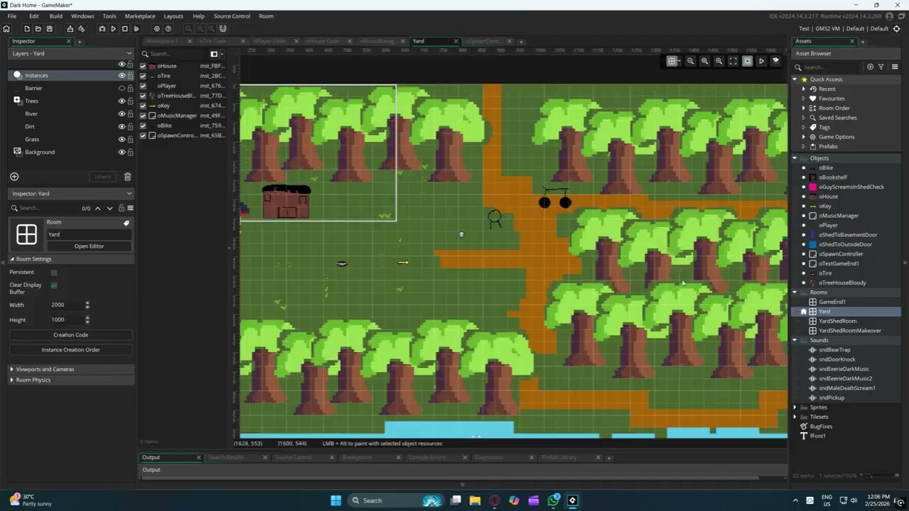 Day 3 Horror Game DevLog shenanigans
