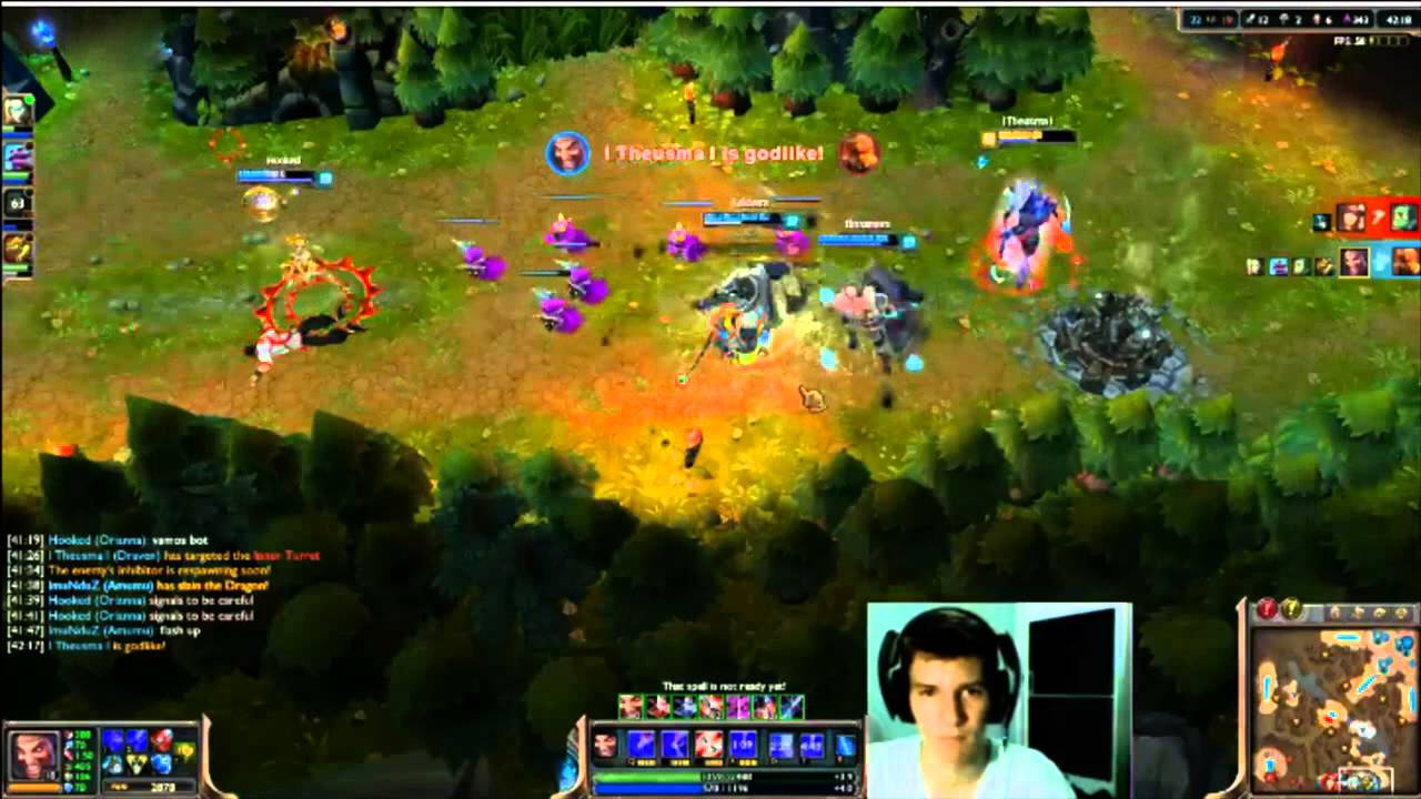 Theusma linda play com Draven (Perfect Draven kiting) o/