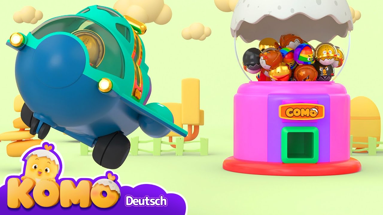 Machen wir eine spannende Reise mit dem Raumschiff! | Kinderspiel | Weltraum | Überraschung Komo
