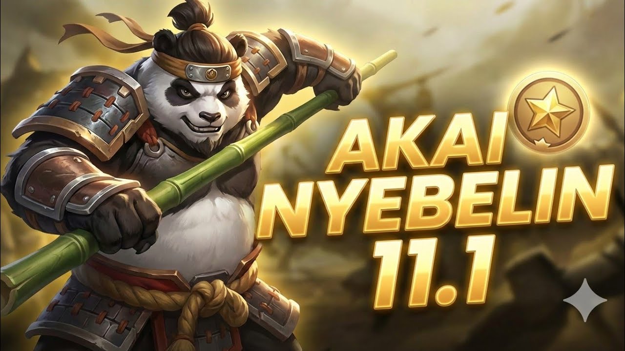 Jangan Asal Putar! Ini Rahasia Akai MVP dengan Skor 11.1 🔥 Mobile Legends