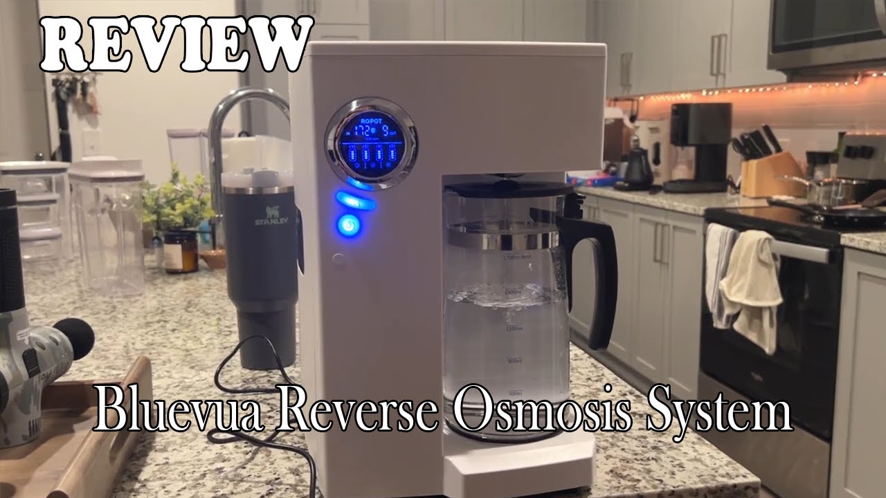 Bluevua ROPOT-UV Countertop Reverse Osmosis System Review - Is It Worth It?