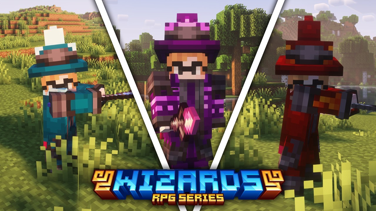 Мод Wizard (серия RPG) - Демонстрация модов для Minecraft