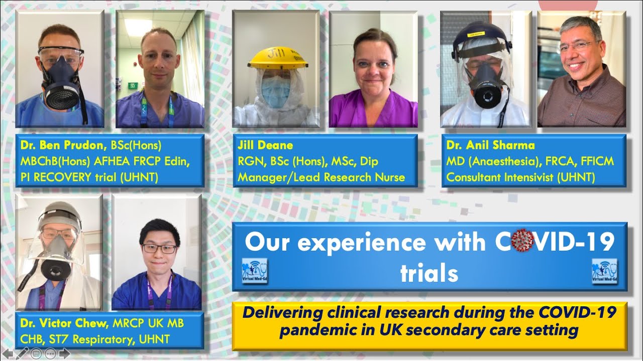 Our experience with COVID Clinical trials (Panel discussion)