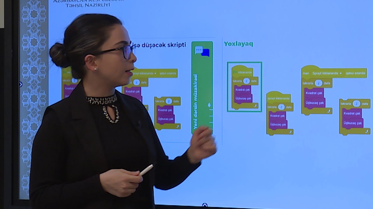 4-cü sinif İnformatika - Aysel Bədəlova (Rəqəmsal Bacarıqlar Dərs Vaxtı)