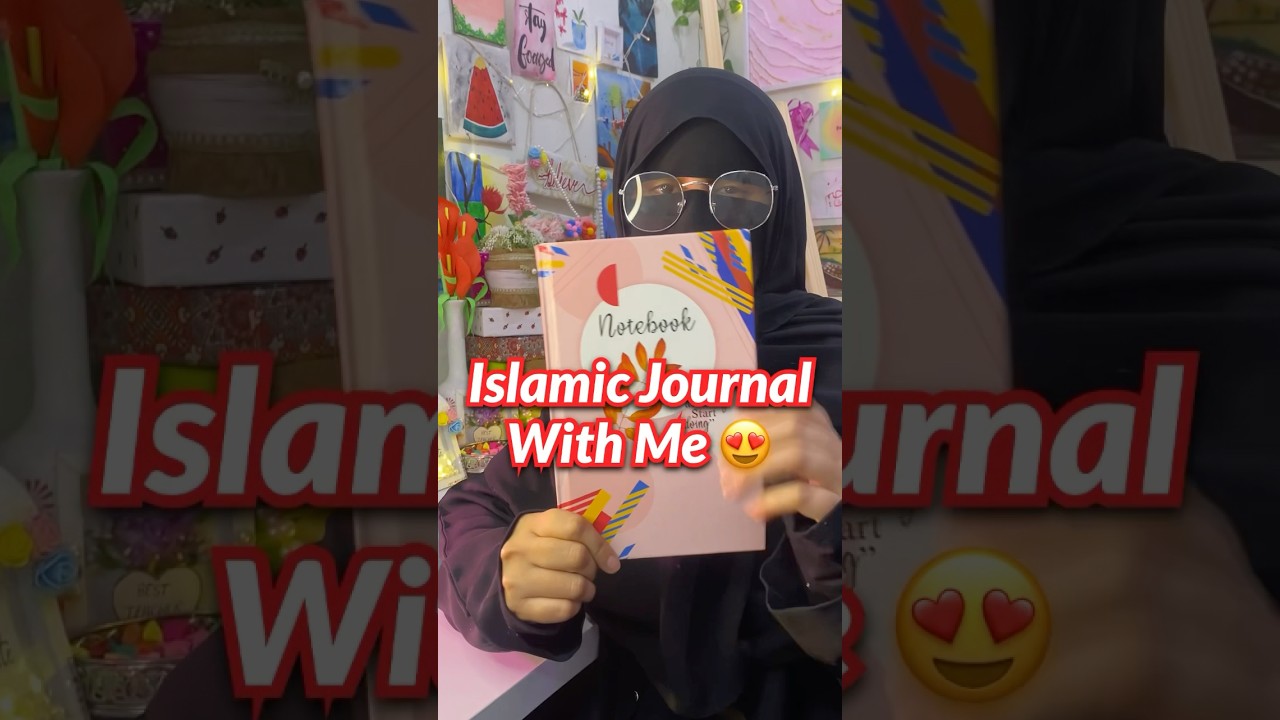 Islamic Journal With Me 😍