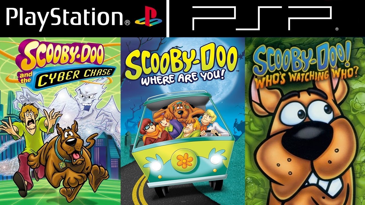 All Scooby-Doo Games on PS1 and PSP