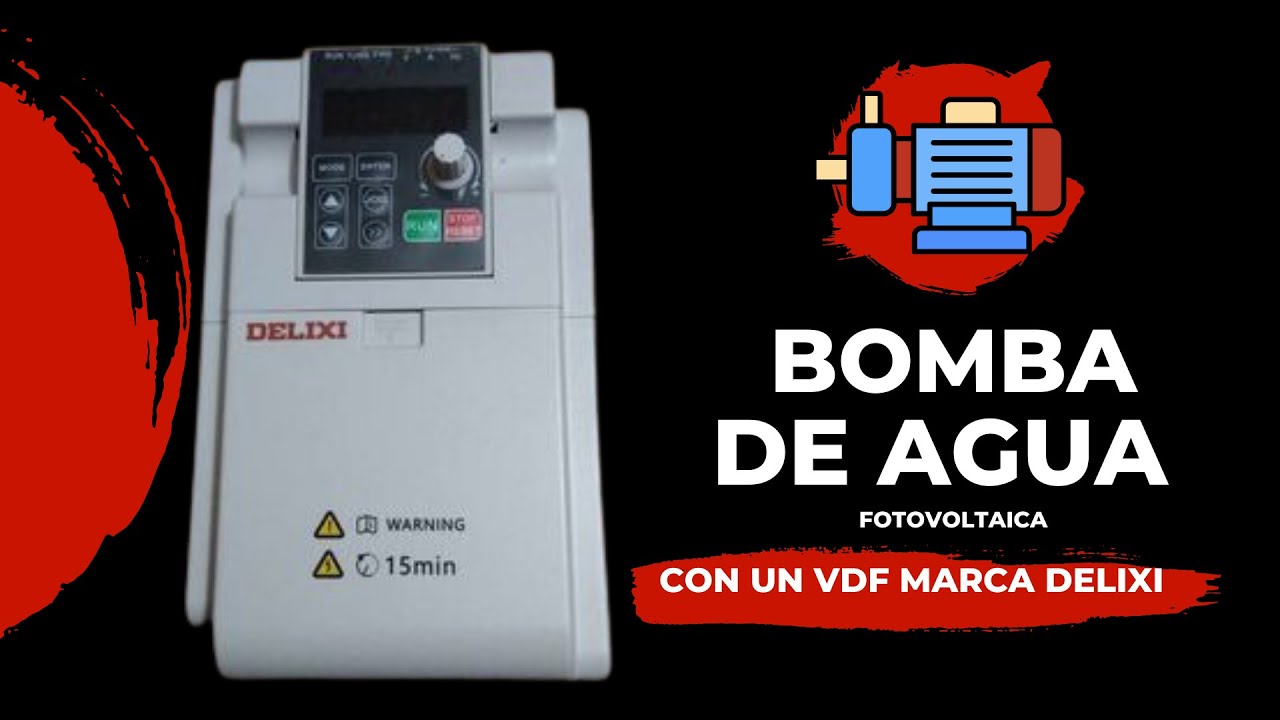 Variador de frecuencia para bomba de agua Delixi