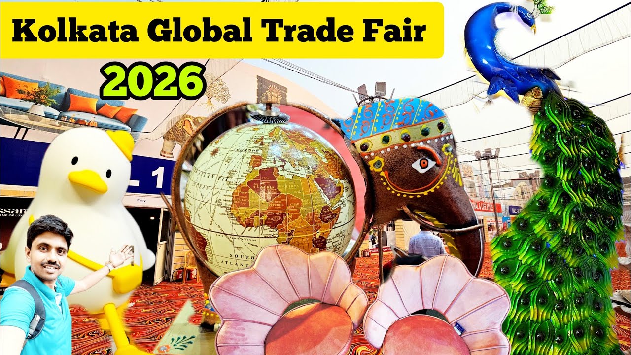 কলকাতায় শুরুহল বছরের প্রথম Global Trade Fair 2026 !Patuli Grand Trade Fair !Kolkata Hastoshilpo Mela