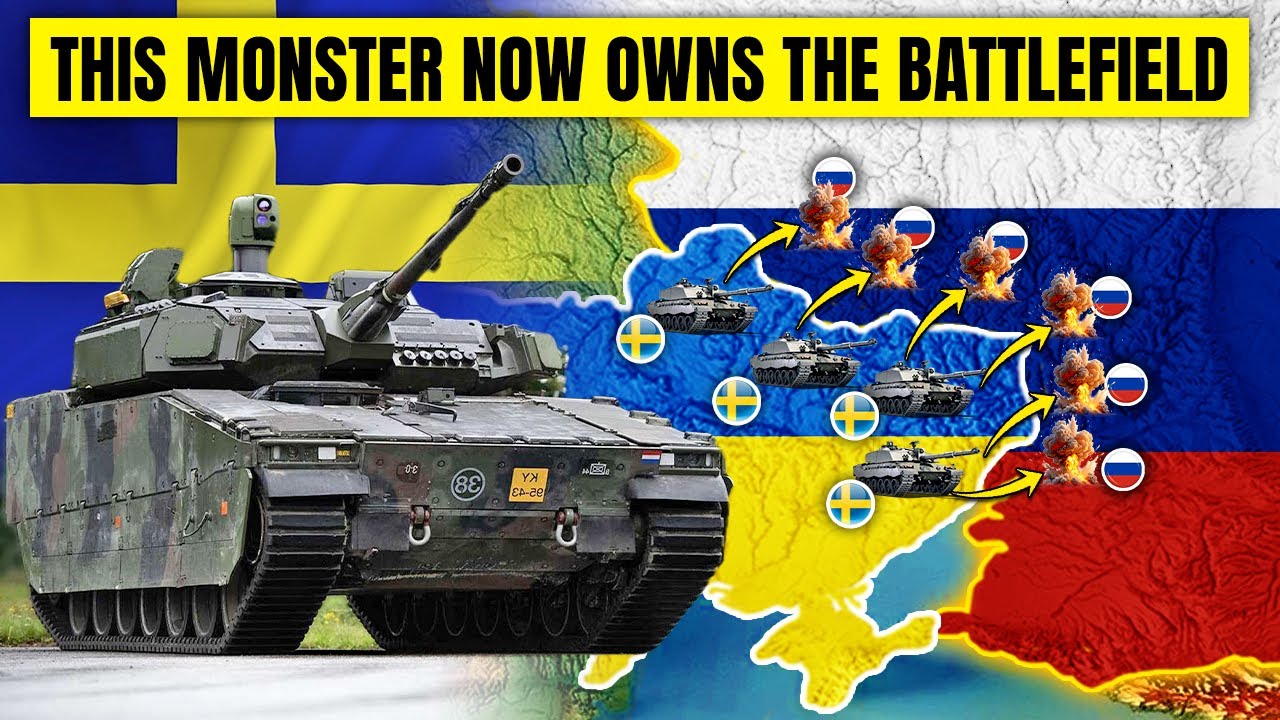 Шведский CV90 просто разгромил войну — 5 атак дронов не смогли остановить этого монстра