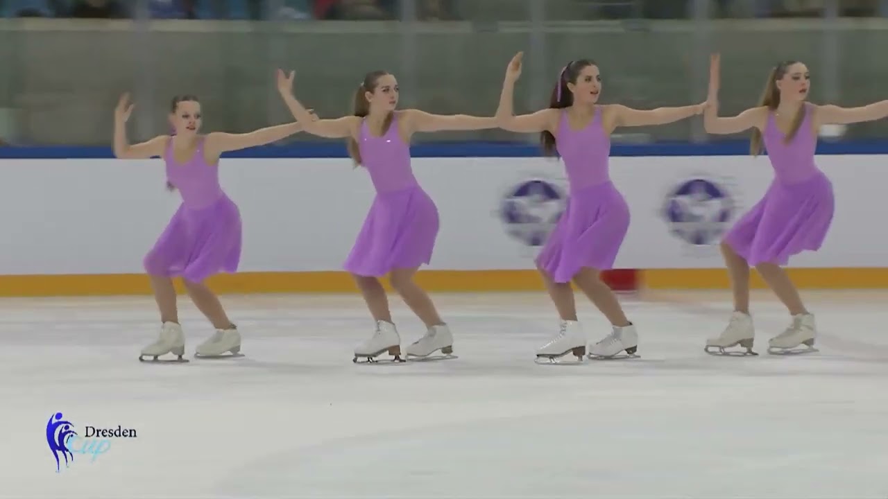 DresdenCup2023 nonISU Basic Novice FS Team Colibris Vienna AUT