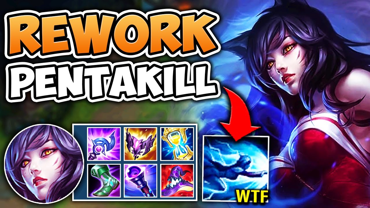 REWORKED AHRI IS ABSOLUTELY NUTS AND BROKEN (AMAZING PENTAKILL) - League of Legends