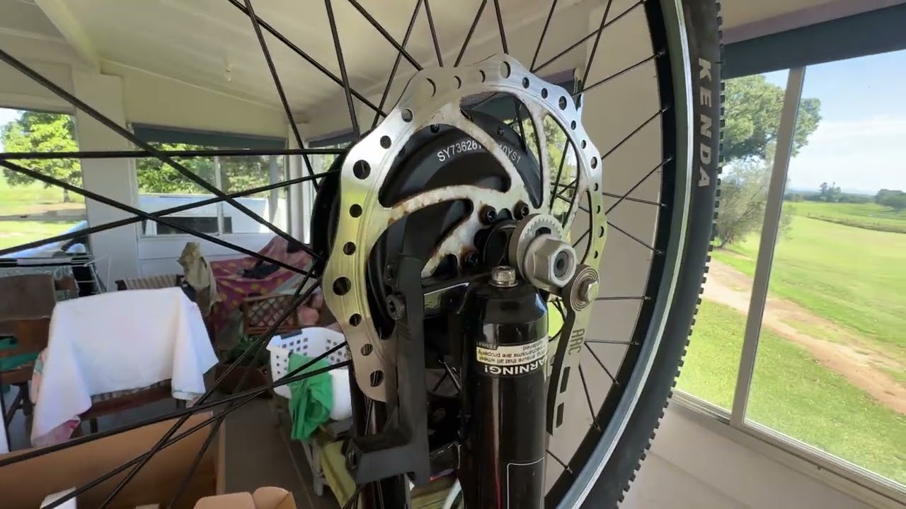 Converting an Adult Push Scooter with Large wheels to an electric e-Scooter