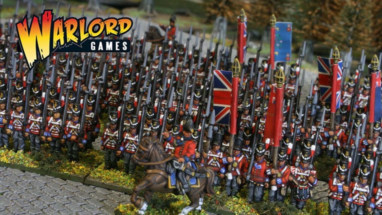 Обзор британской пехоты Warlord Games Epic British Napoleonic
