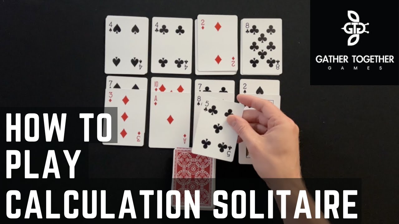 How To Play Calculation Solitaire