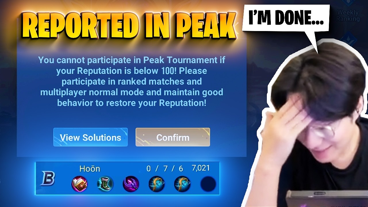 They caught me for trolling..