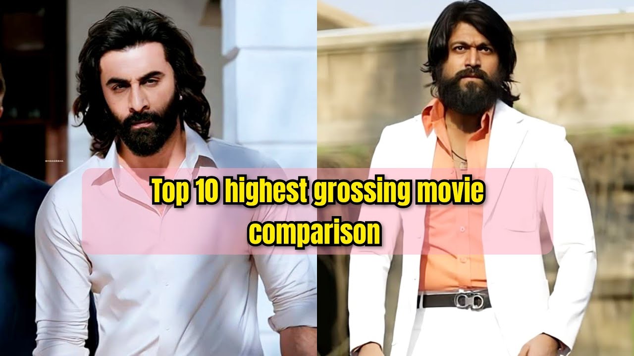Rocking Star Yash vs. Ranbir Kapoor: Full Comparison of Top 10 Highest-Grossing Movies