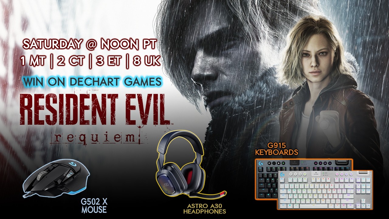REQUIEM: Resident Evil Easter + WIN Your Choice of Gaming Gear - Join chat: Twitch.tv/DechartGames
