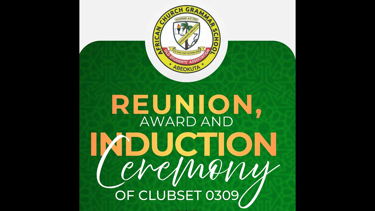 THE REUNION, AWARD, AND INDUCTION CEREMONY